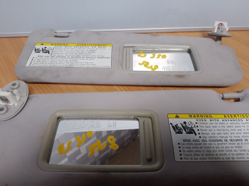 Козырек солнцезащитный ES350 06-12 2007 Седан 3.5