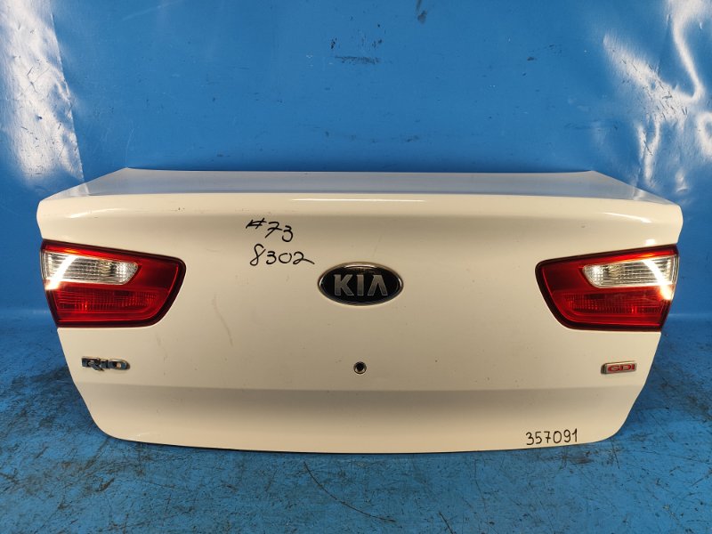 Крышка багажника KIA RIO UB 2011-2017 2012 1.6 G4FD 69200-1W040 Б/У