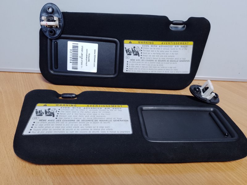 Козырек солнцезащитный LEXUS CT200 11-17 2012 Хетчбек 1.8 74320-76090-C1 Б/У