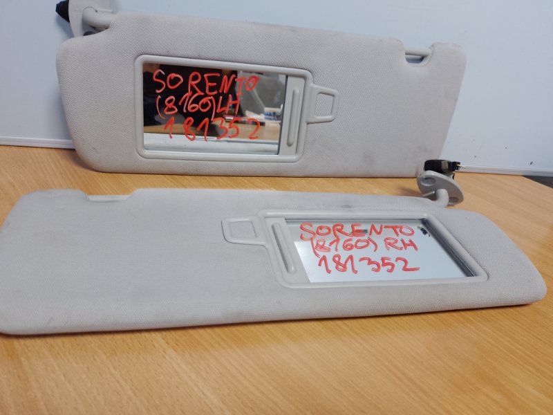 Козырек солнцезащитный KIA SORENTO UM 14- Внедорожник 2.4