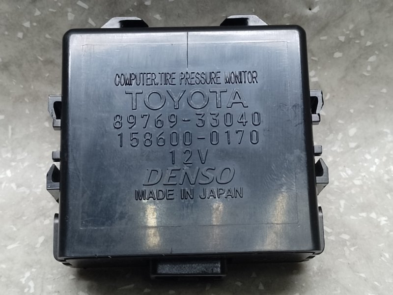 Блок управления дав.в шинах LEXUS ES350 06-12 2006 3.5 2GR-FE 89769-33040 Б/У