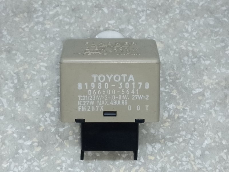 Реле указателя поворота LEXUS ES350 06-12 2006 3.5 2GR-FE 81980-30170 Б/У