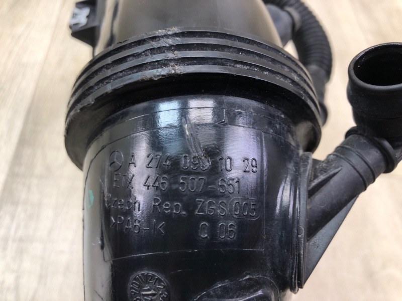 Патрубок впускной системы C-CLASS W205 16-21 2017 M274920 2.0L