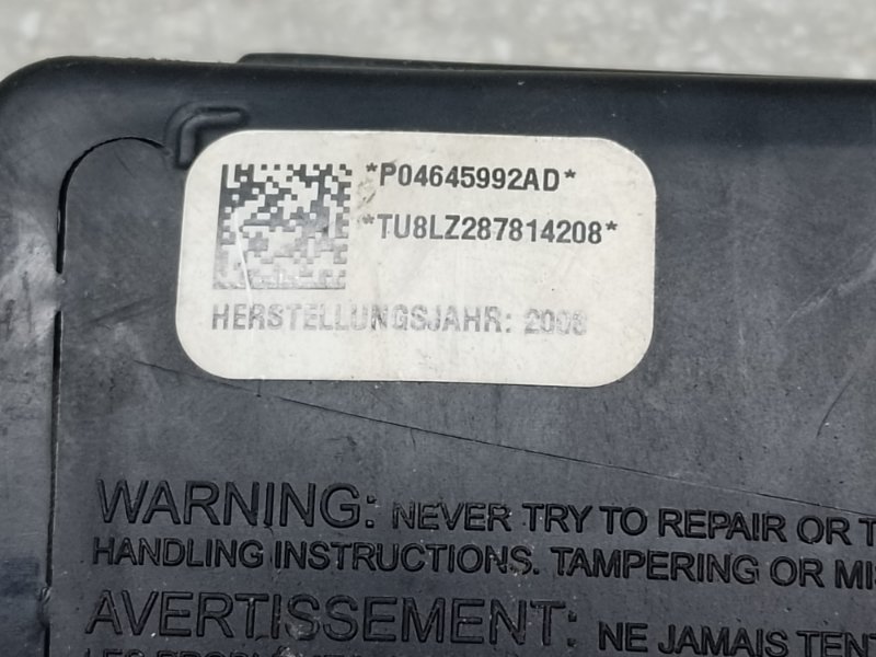 Подушка безопасности в сиденье передняя правая ES350 06-12 2006 3.5 2GR-FE