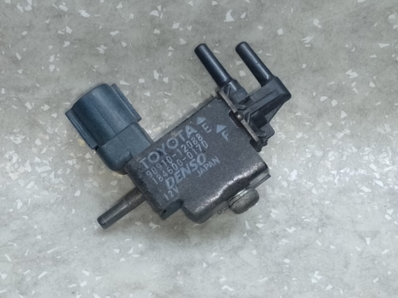 Запчасть клапан электромагнитный (вакуумный) LEXUS ES350 06-12 2006 3.5 2GR-FE 90910-12088 Б/У Клапан электромагнитный (вакуумный) LEXUS ES350 06-12 2006 3.5 2GR-FE 90910-12088 Б/У