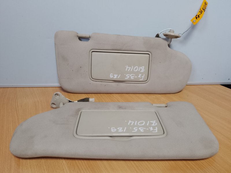 Козырек солнцезащитный INFINITI FX S50 03-08 2006 Внедорожник 3.5 96401-CL70B Б/У