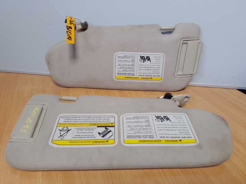 Козырек солнцезащитный FX S50 03-08 2006 Внедорожник 3.5