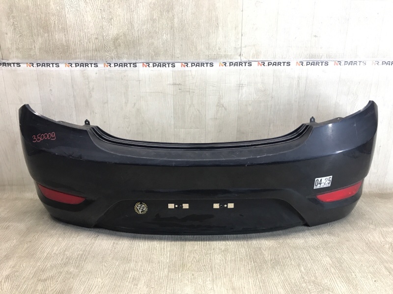Бампер задний HYUNDAI ACCENT RB 10- 2013 ХЭТЧБЭК 1.6 G4FD 866111R200 Б/У