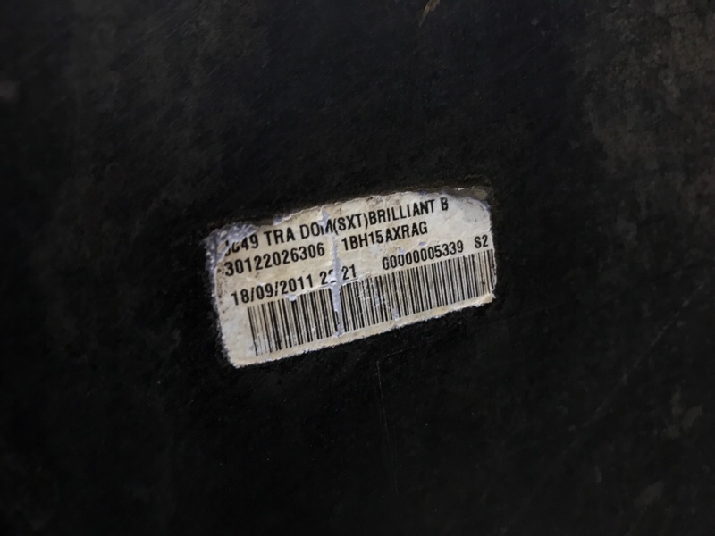 Бампер задний JOURNEY 08-20 2012 2.4 ED3