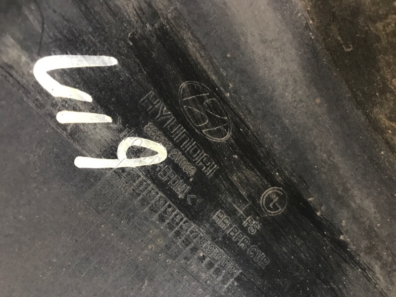 Бампер задний VELOSTER 11-18 2013 1.6 G4FD