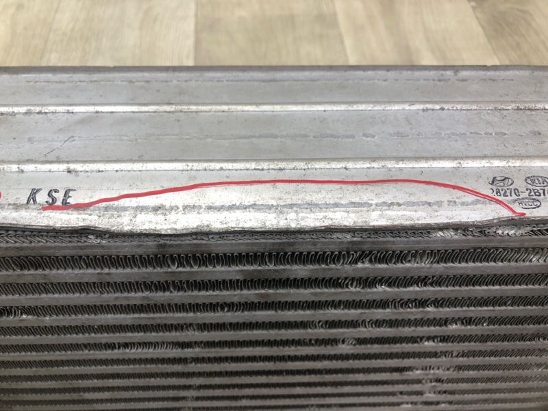 Радиатор интеркулера TUCSON TL 15-20 2015 G4FJ 1.6