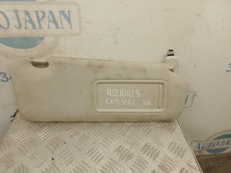 Козырек солнцезащитный MAZDA CX-9 06-16 2010 Внедорожник 3.7 TD11-69-320C75 Б/У