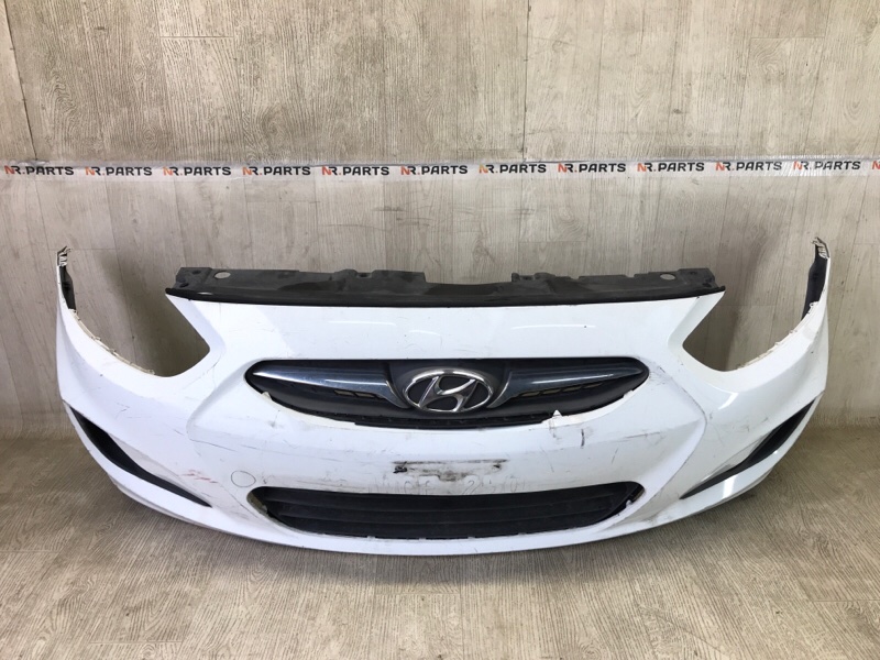 Запчасть бампер передний HYUNDAI ACCENT RB 10- 2014 1.6 G4FD 865111R010 Б/У Бампер передний HYUNDAI ACCENT RB 10- 2014 1.6 G4FD 865111R010 Б/У
