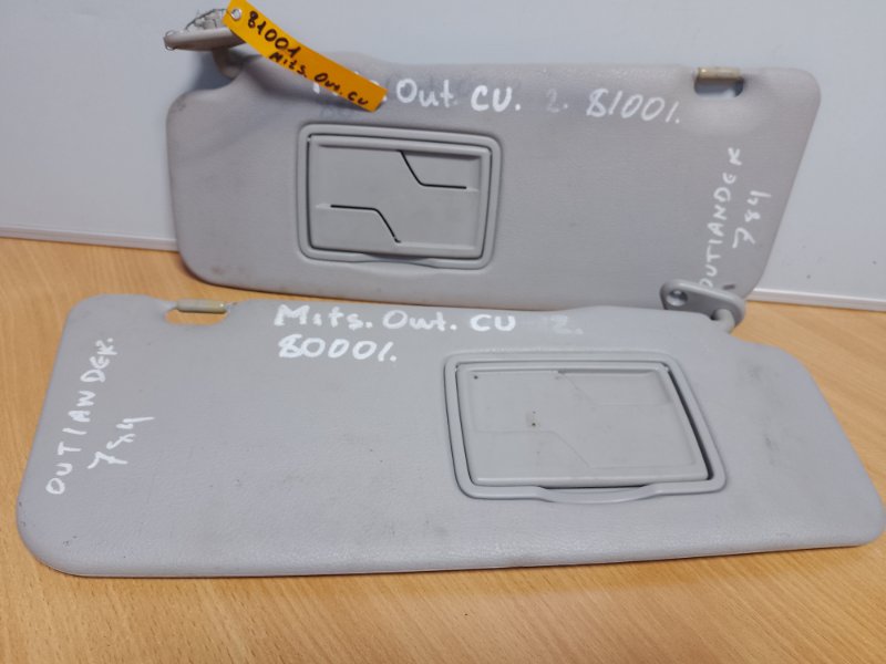 Запчасть козырек солнцезащитный MITSUBISHI OUTLANDER 03-07 2005 Внедорожник 2.4 MN185181HA Б/У Козырек солнцезащитный MITSUBISHI OUTLANDER 03-07 2005 Внедорожник 2.4 MN185181HA Б/У