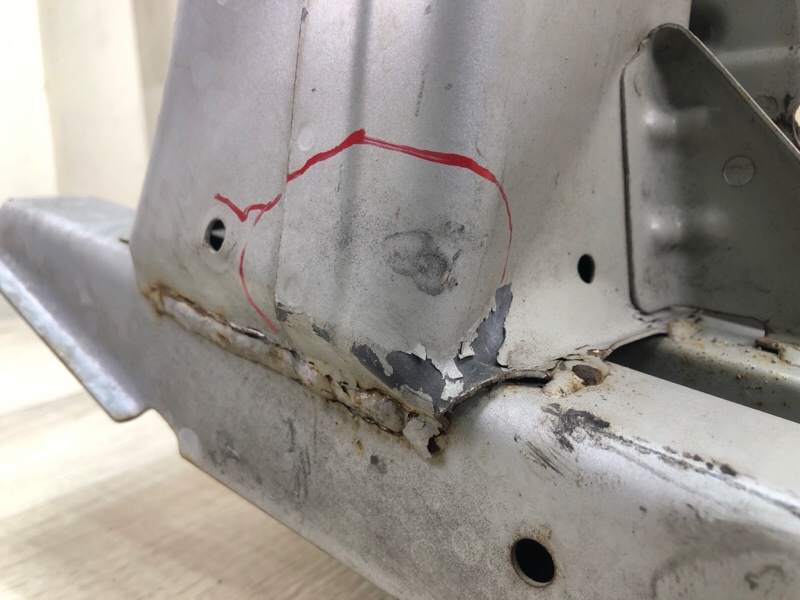 Усилитель переднего бампера SX4 06-13 2009 J20A Усилитель переднего бампера SX4 06-13 2009 J20A