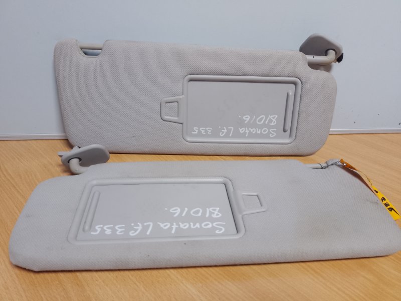 Запчасть козырек солнцезащитный HYUNDAI SONATA LF 2014- 2015 Седан 2.4 85201-3Q021TX Б/У Козырек солнцезащитный HYUNDAI SONATA LF 2014- 2015 Седан 2.4 85201-3Q021TX Б/У