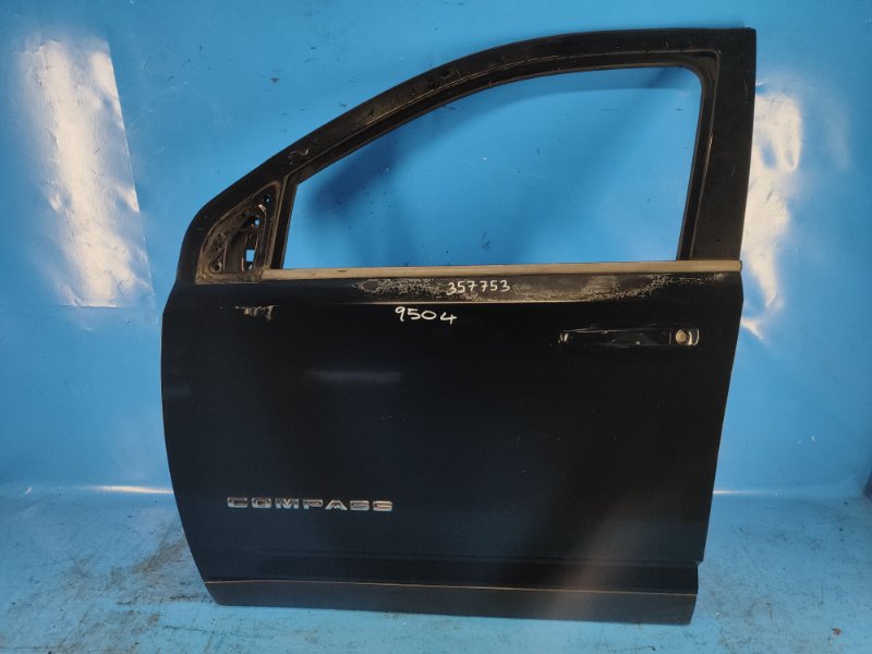 Запчасть дверь передняя левая JEEP COMPASS 06-16 2014 2.0 ECN 68079387AC Б/У Дверь передняя левая JEEP COMPASS 06-16 2014 2.0 ECN 68079387AC Б/У