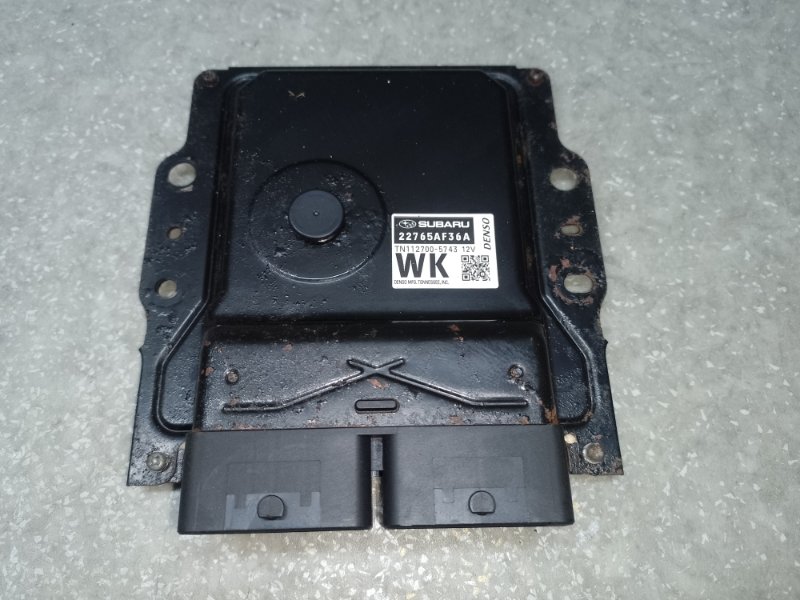 Блок управления двигателем SUBARU LEGACY BN 14-18 2014 2.5 FB25B 22765AF36A Б/У