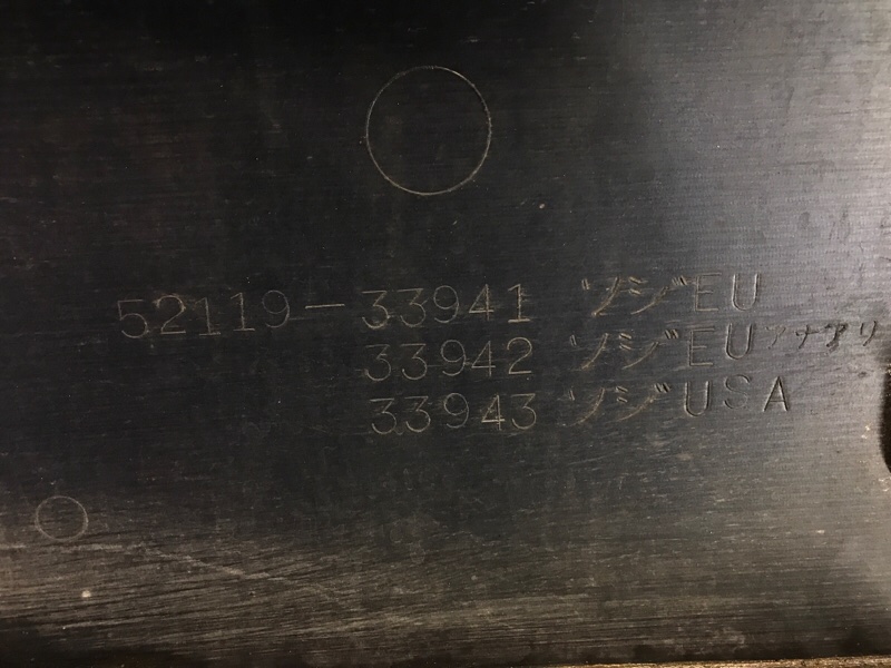 Бампер передний CAMRY 40 06-11 2007 3.5 2GR-FE