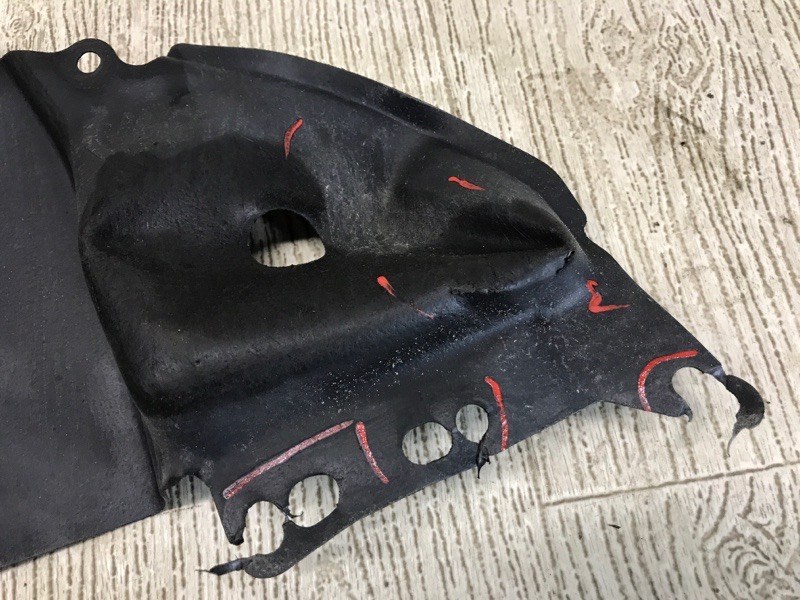 Защита переднего бампера SIENNA 11-16 2014 3.5 2GR-FE