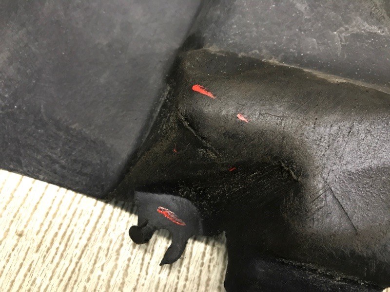 Защита переднего бампера SIENNA 11-16 2014 3.5 2GR-FE