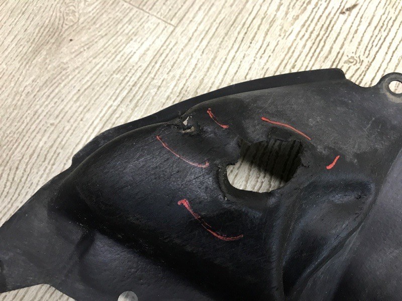 Защита переднего бампера SIENNA 11-16 2014 3.5 2GR-FE