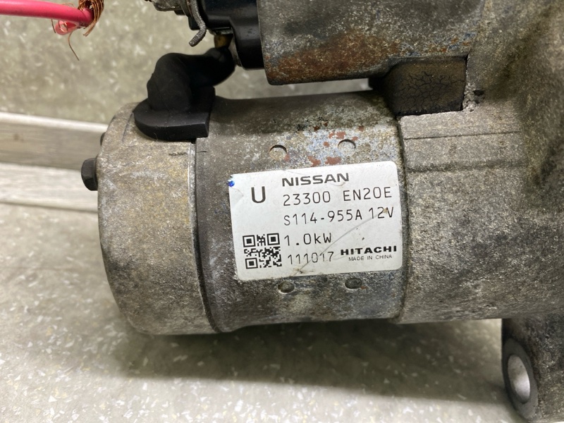 Стартер NISSAN JUKE 10-19 1.6 MR16DDT