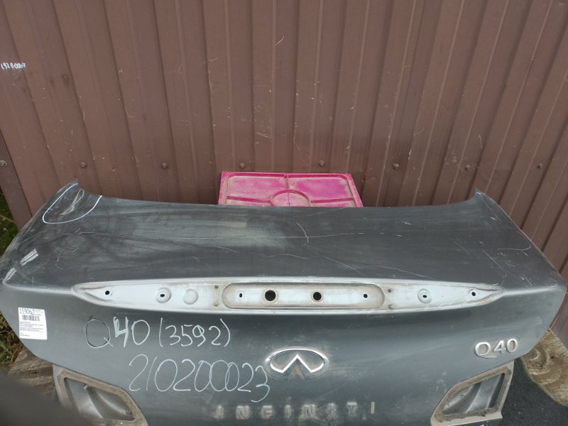 Крышка багажника INFINITI G25/G35/G37/Q40 06-14 Седан 3.7 VQ37VHR