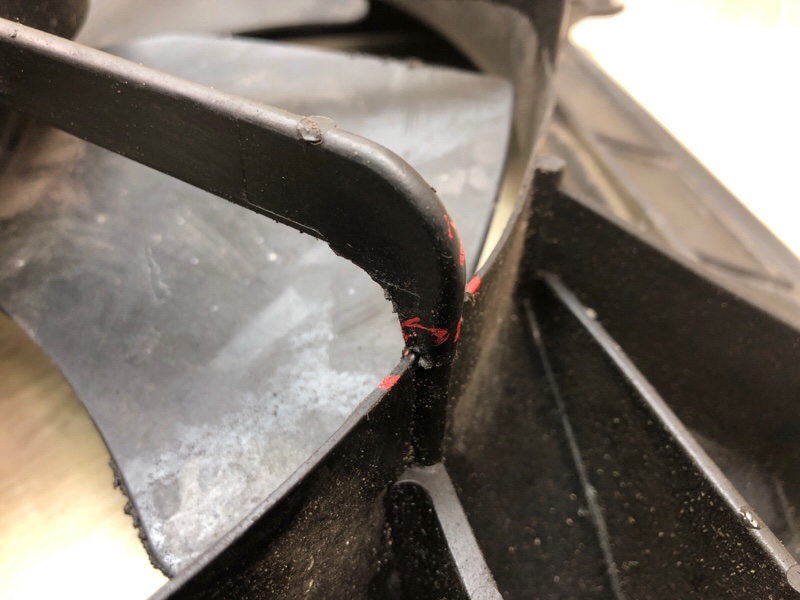 Диффузор вентилятора основного радиатора GRAND VITARA 05-15