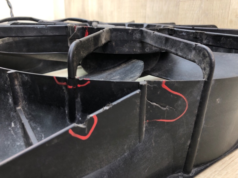 Диффузор вентилятора основного радиатора GRAND VITARA 05-15