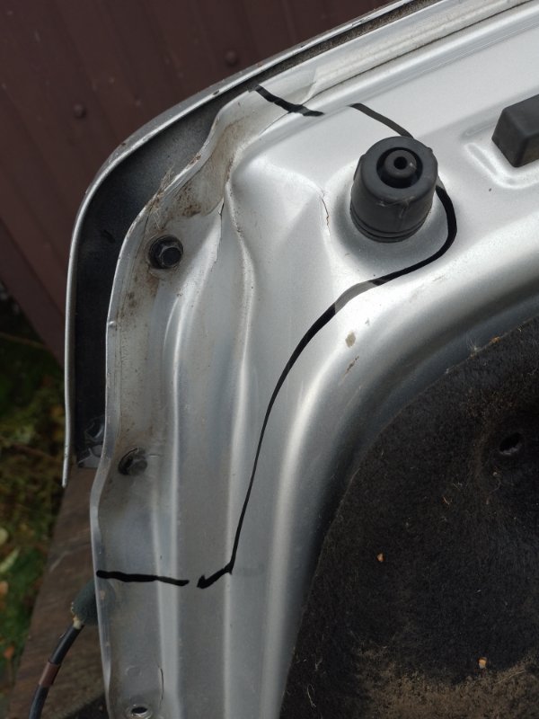 Крышка багажника ILX 12-16 2013 Седан 1.5 HYBRID