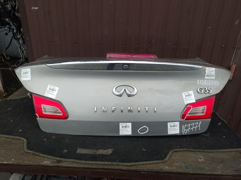 Крышка багажника INFINITI G25/G35/G37/Q40 06-14 H4300-JK0MM Б/У