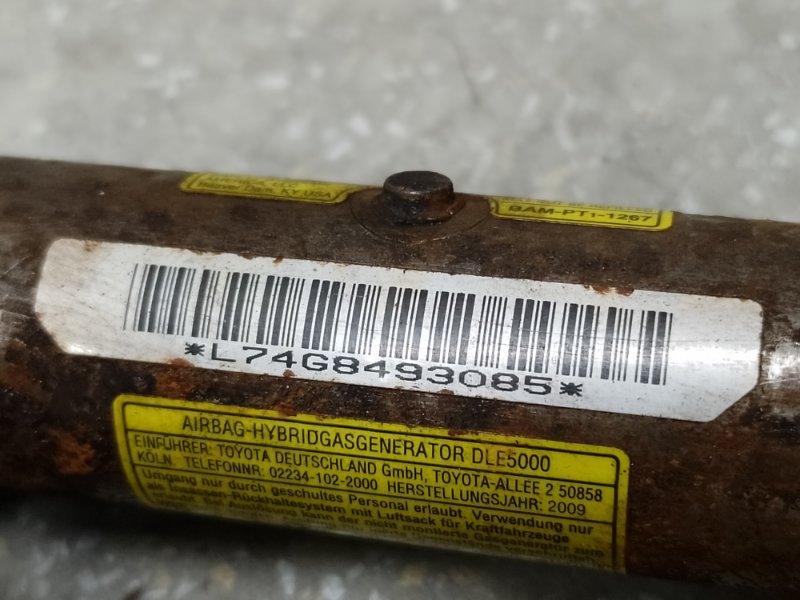 Подушка безопасности (штора) правая CAMRY 40 06-11 2009 2.4 2AZFXE Подушка безопасности (штора) правая CAMRY 40 06-11 2009 2.4 2AZFXE