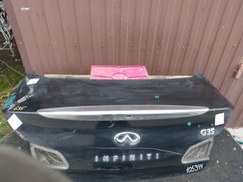 Крышка багажника G25/G35/G37/Q40 06-14 2007 Седан 3.5 VQ35HR