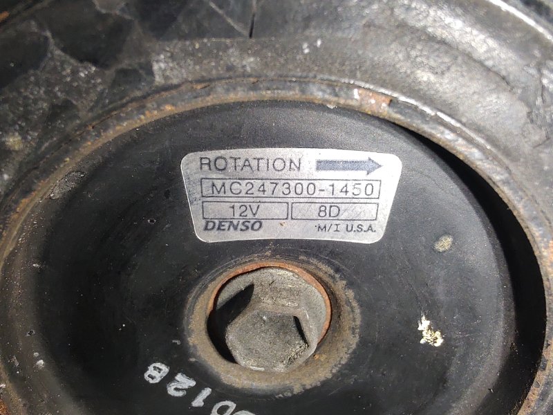 Компрессор кондиционера COROLLA 120 00-07 1.8 1ZZFE