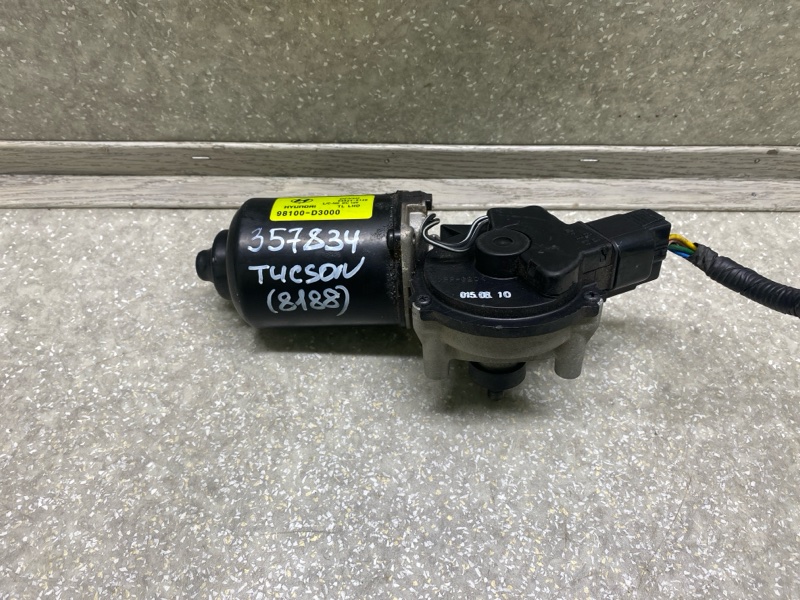 Моторчик стеклоочистителя передний HYUNDAI TUCSON TL 15-20 2015 G4FJ 1.6 98110-D3000 Б/У