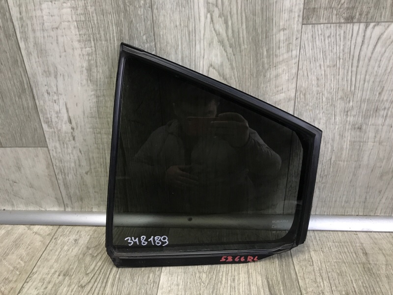 Стекло двери глухое заднее левое SUBARU LEGACY BN 14-18 2014 2.5 FB25B 62012AL21A Б/У