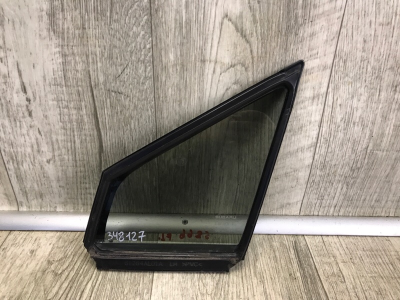 Стекло двери глухое переднее левое SUBARU LEGACY BN 14-18 2014 2.5 FB25B 61011AL21A Б/У