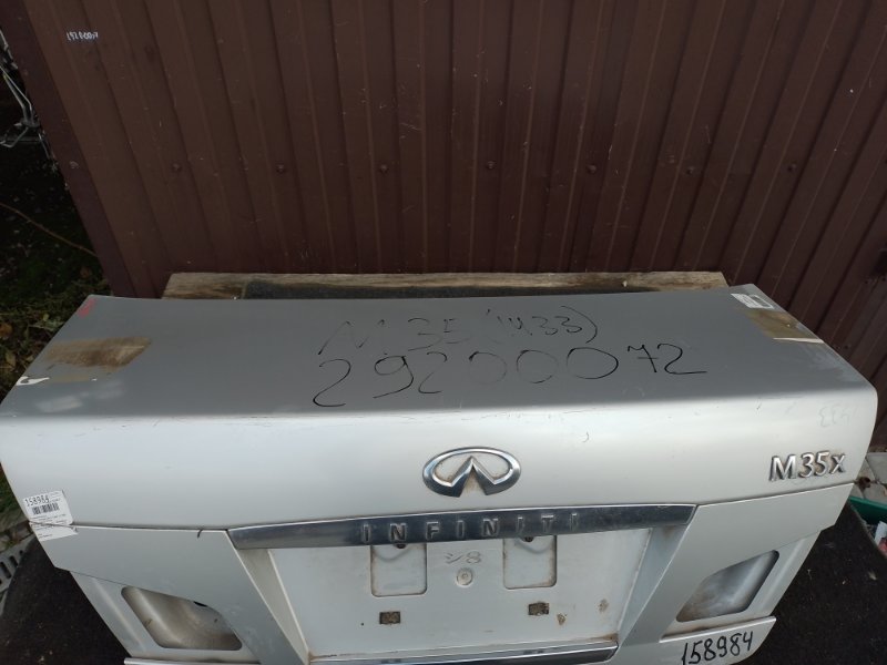 Крышка багажника INFINITI M35/M45 04-10 Седан 3.5 VQ35DE