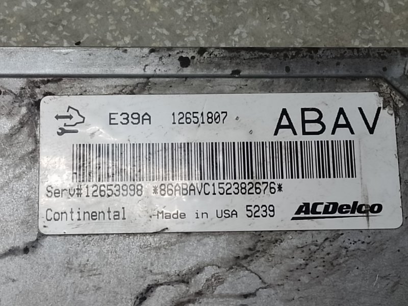 Блок управления двигателем CHEVROLET EQUINOX 09-17 2.4 LEA