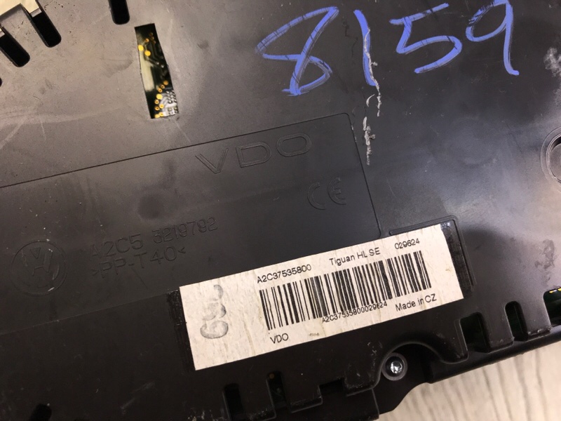 Панель приборов TIGUAN 08-17 2012 2.0 CCTA