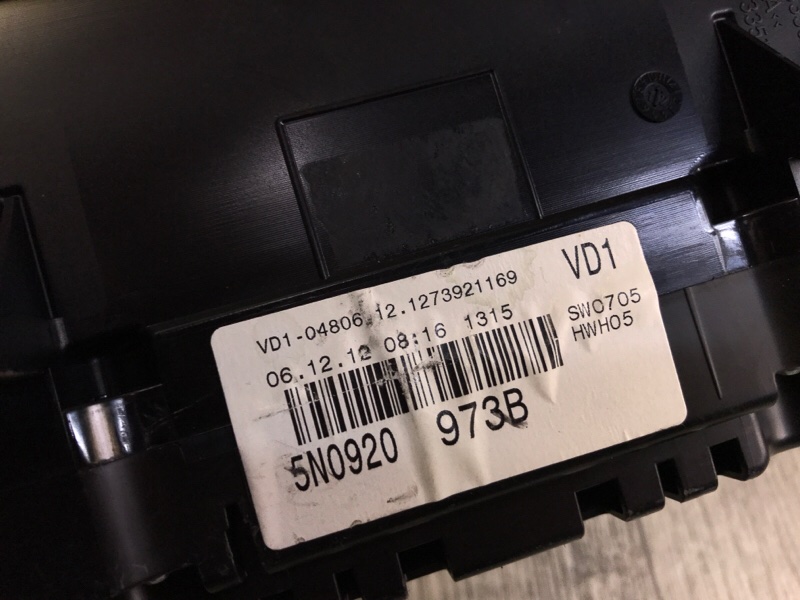 Панель приборов TIGUAN 08-17 2012 2.0 CCTA