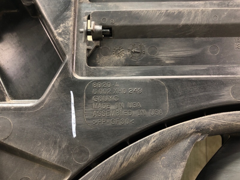 Диффузор вентилятора основного радиатора ESCAPE 12-19 2018 T15HDTX