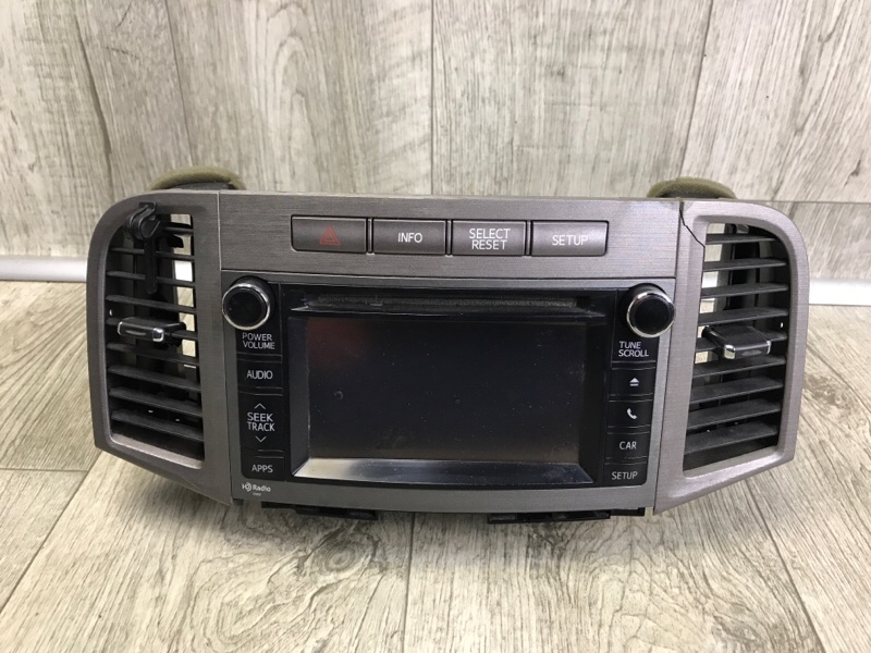 Магнитола TOYOTA VENZA 09-16 2013 3.5 2GR-FE 86140-0T020 Б/У