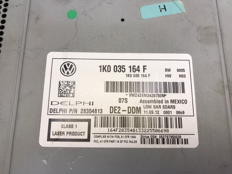 Магнитола JETTA USA 10-17 2.5