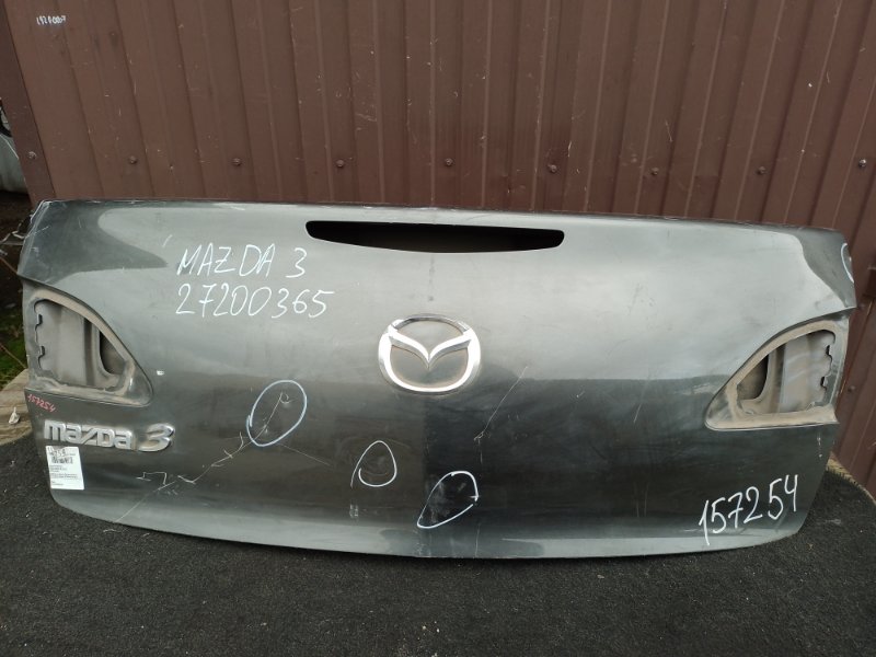 Запчасть крышка багажника MAZDA 3 BL 09-13 BBY5-52-61XD Б/У Крышка багажника MAZDA 3 BL 09-13 BBY5-52-61XD Б/У