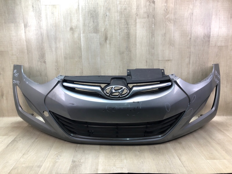 Бампер передний HYUNDAI ELANTRA MD 10-15 2014 1.8 G4NB 865113X800 Б/У
