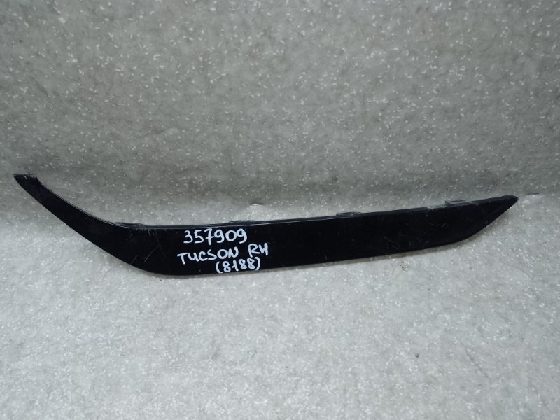 Накладка бампера передняя правая HYUNDAI TUCSON TL 15-20 2015 G4FJ 1.6 86528-D3010EB Б/У