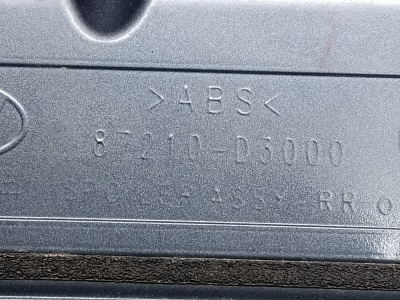 Спойлер крышки багажника TUCSON TL 15-20 2015 G4FJ 1.6