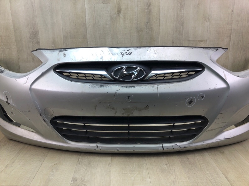 Бампер передний ACCENT RB 10- 2011 ХЭТЧБЭК 1.6 G4FD Бампер передний ACCENT RB 10- 2011 ХЭТЧБЭК 1.6 G4FD